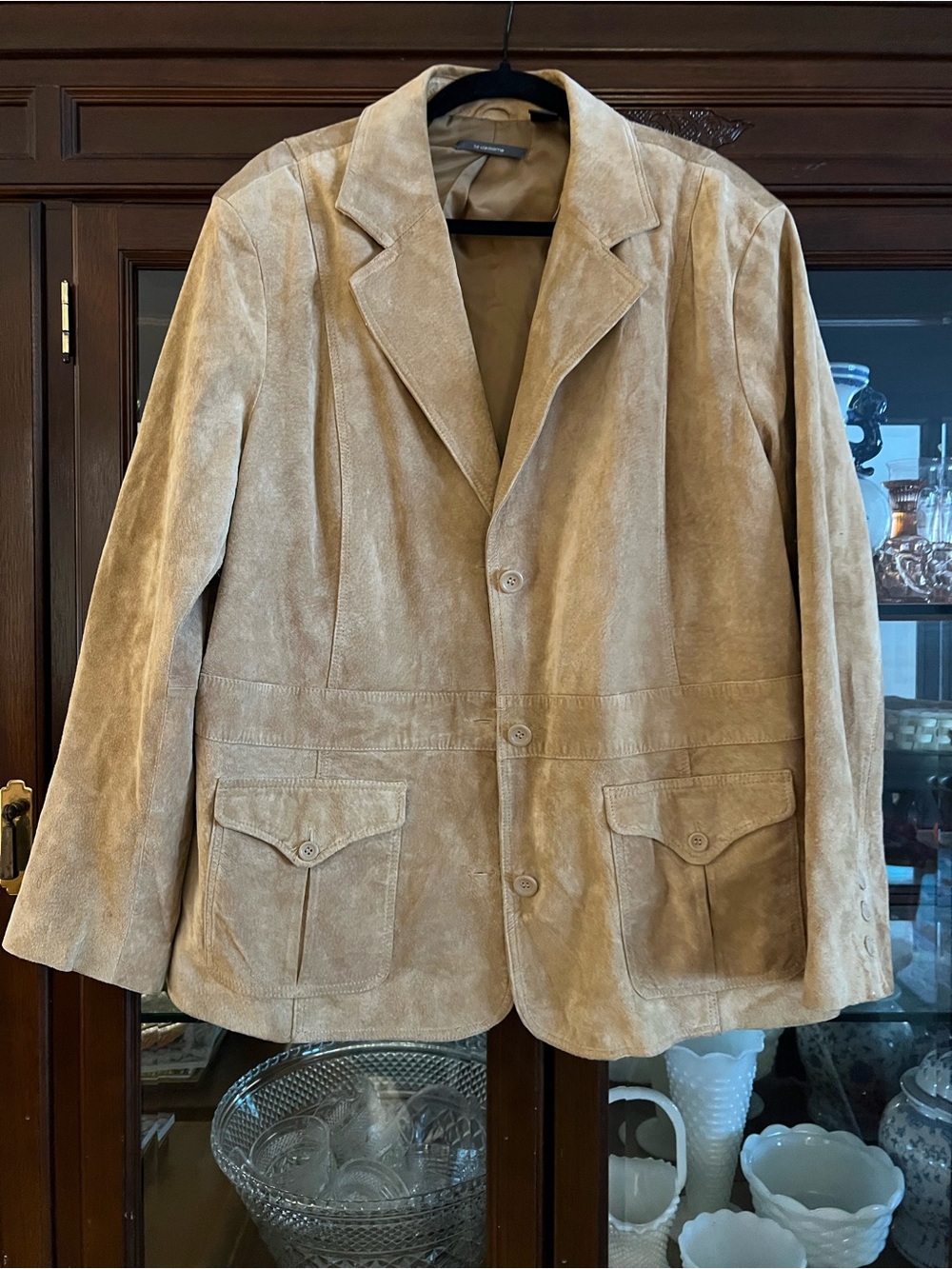 Vintage women’s Liz Claiborne plus size Suede jacket